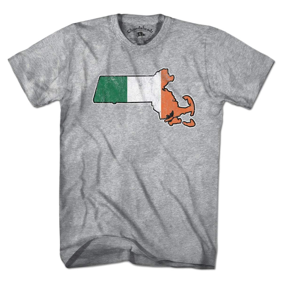 Irish Massachusetts T-shirt - Chowdaheadz