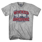 Wicked Awesome Boston Skyline T-Shirt - Chowdaheadz