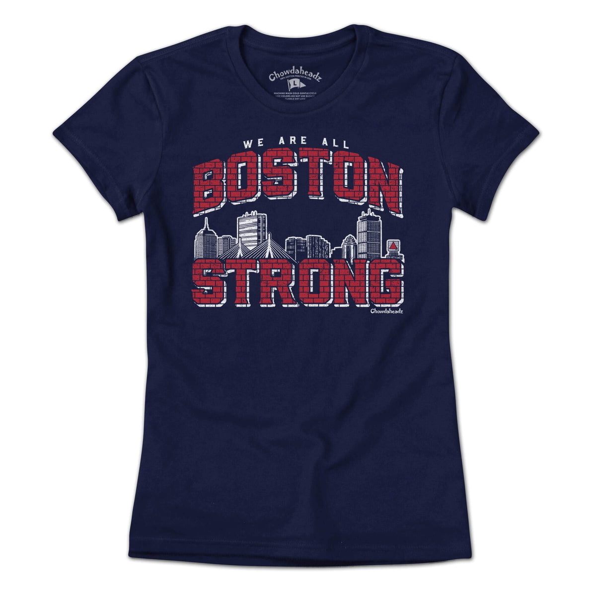Boston Strong t-shirt in alternate colorway — Marathon Monday Boston gift