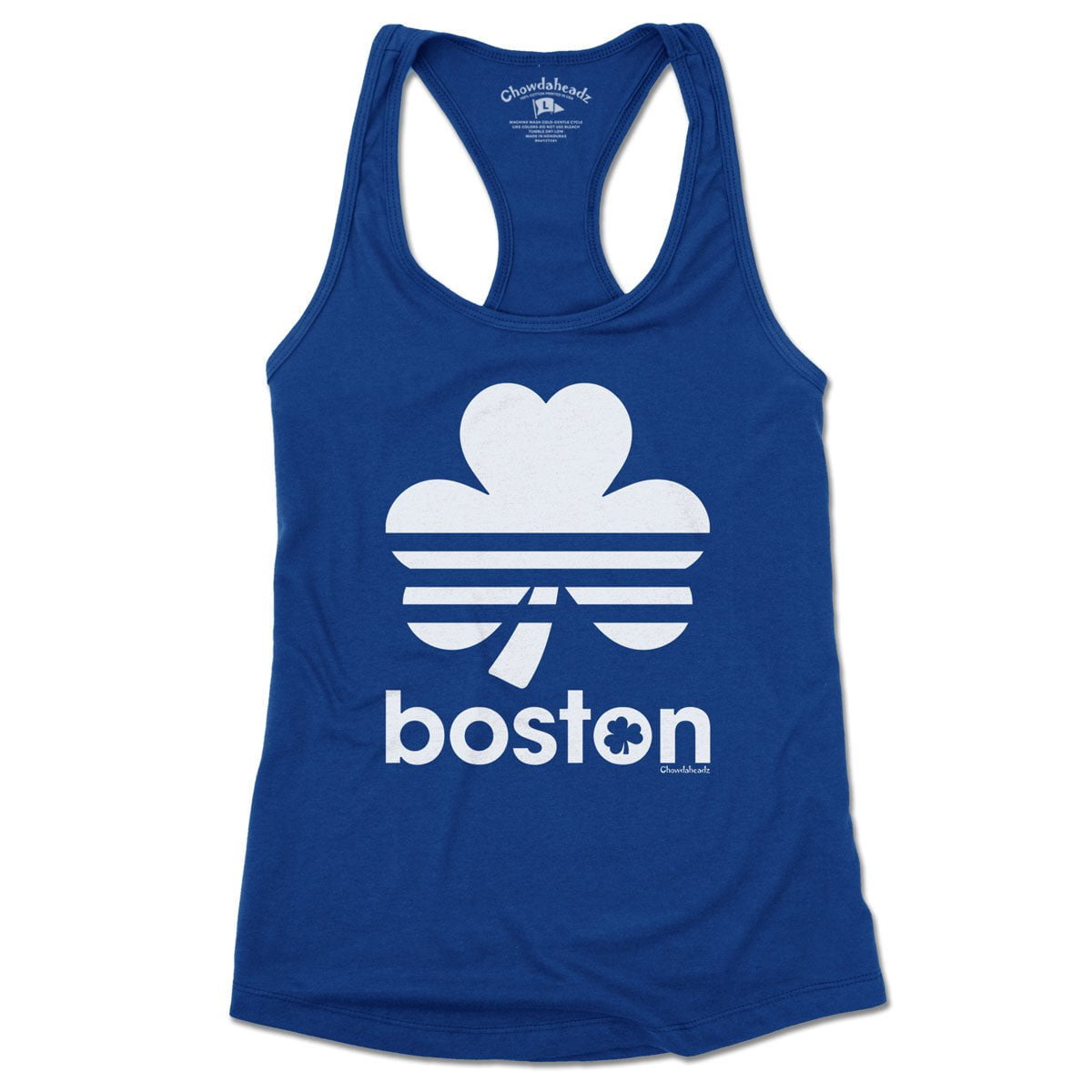 Boston Shamrock Retro Women's Tank Top - Chowdaheadz
