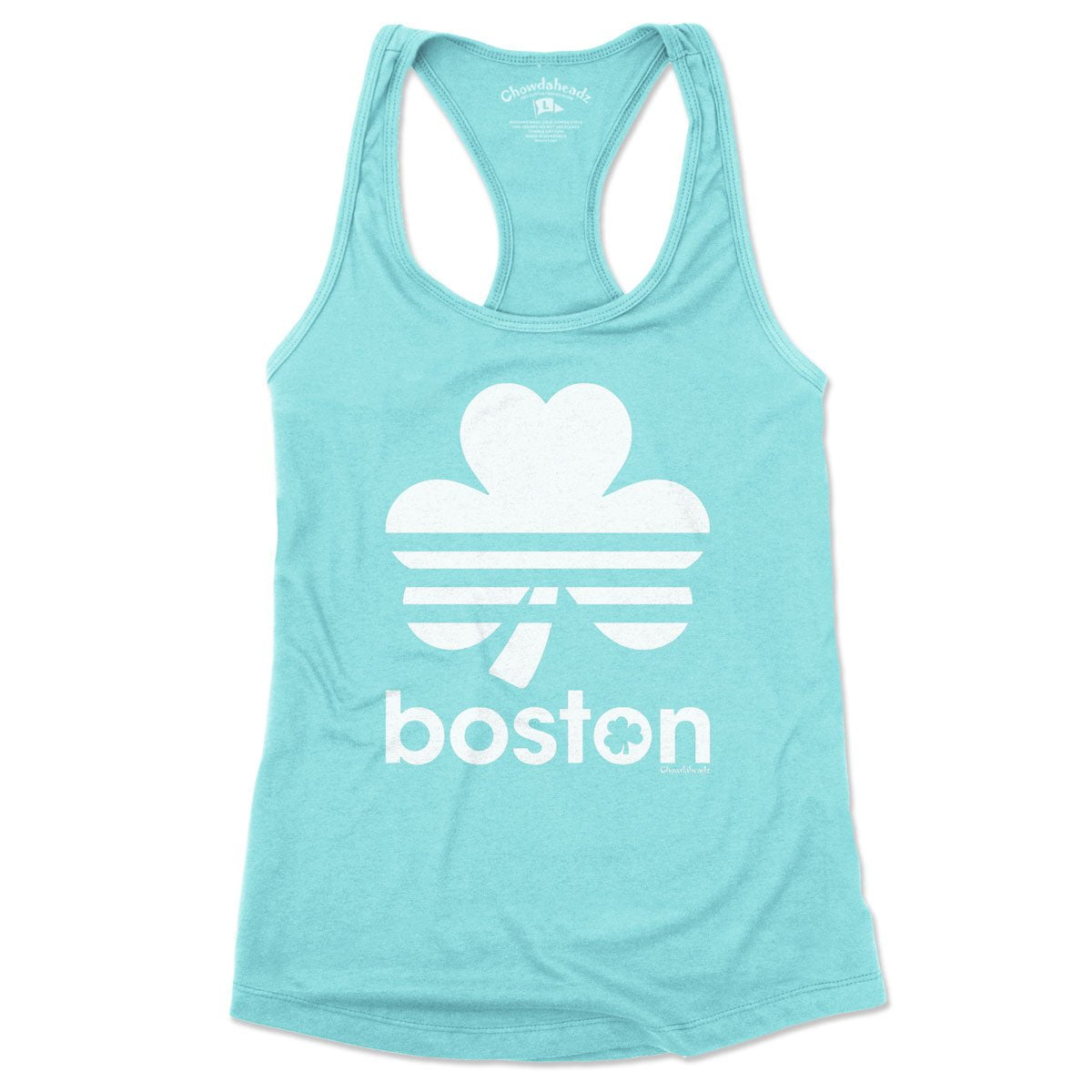 Boston Shamrock Retro Women's Tank Top - Chowdaheadz