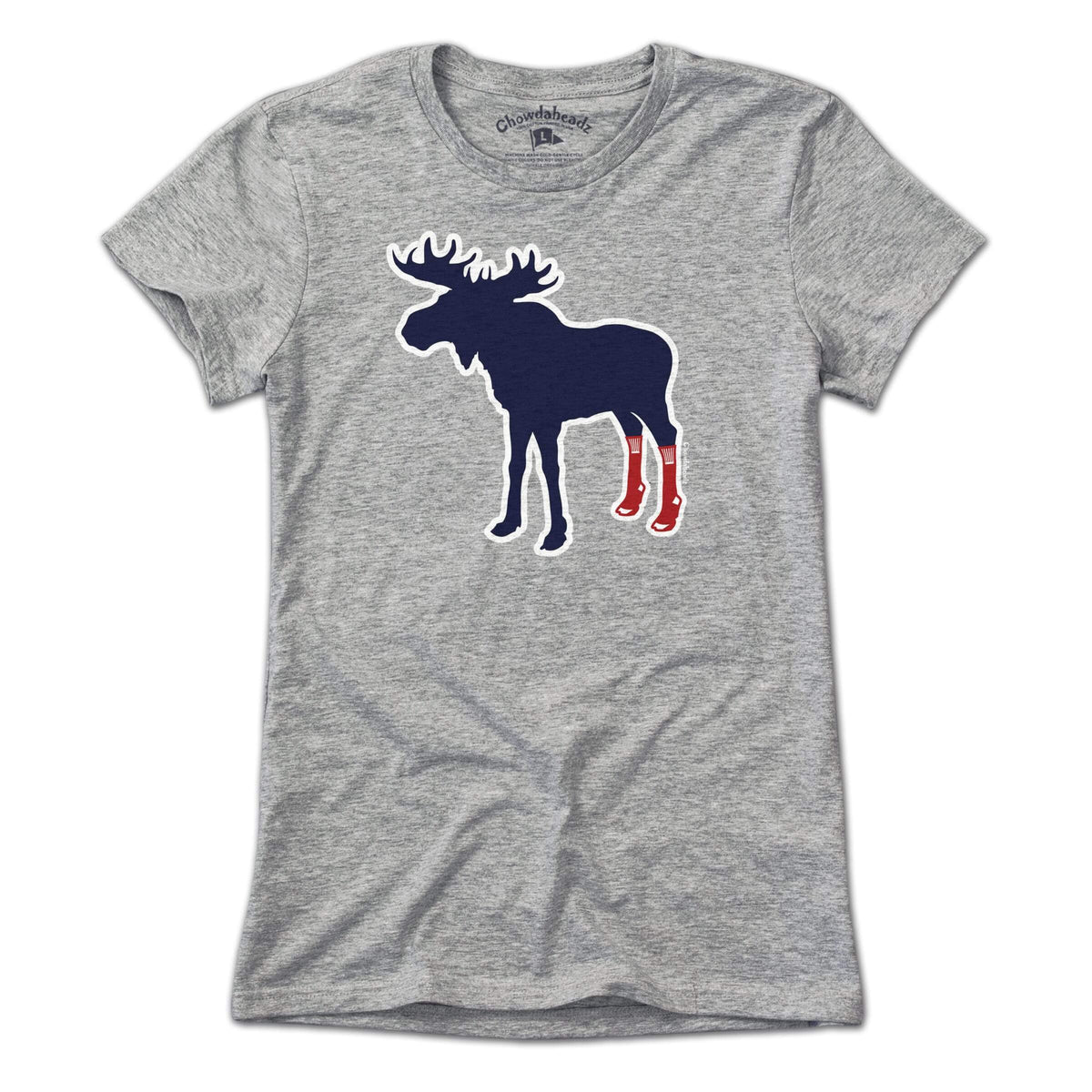 Socks On Moose T-Shirt - Chowdaheadz