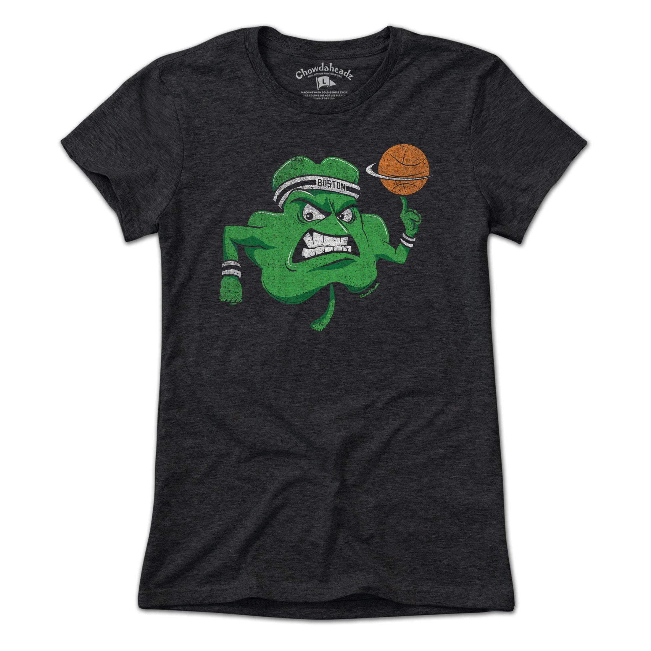 Angry Shamrock TShirt Chowdaheadz