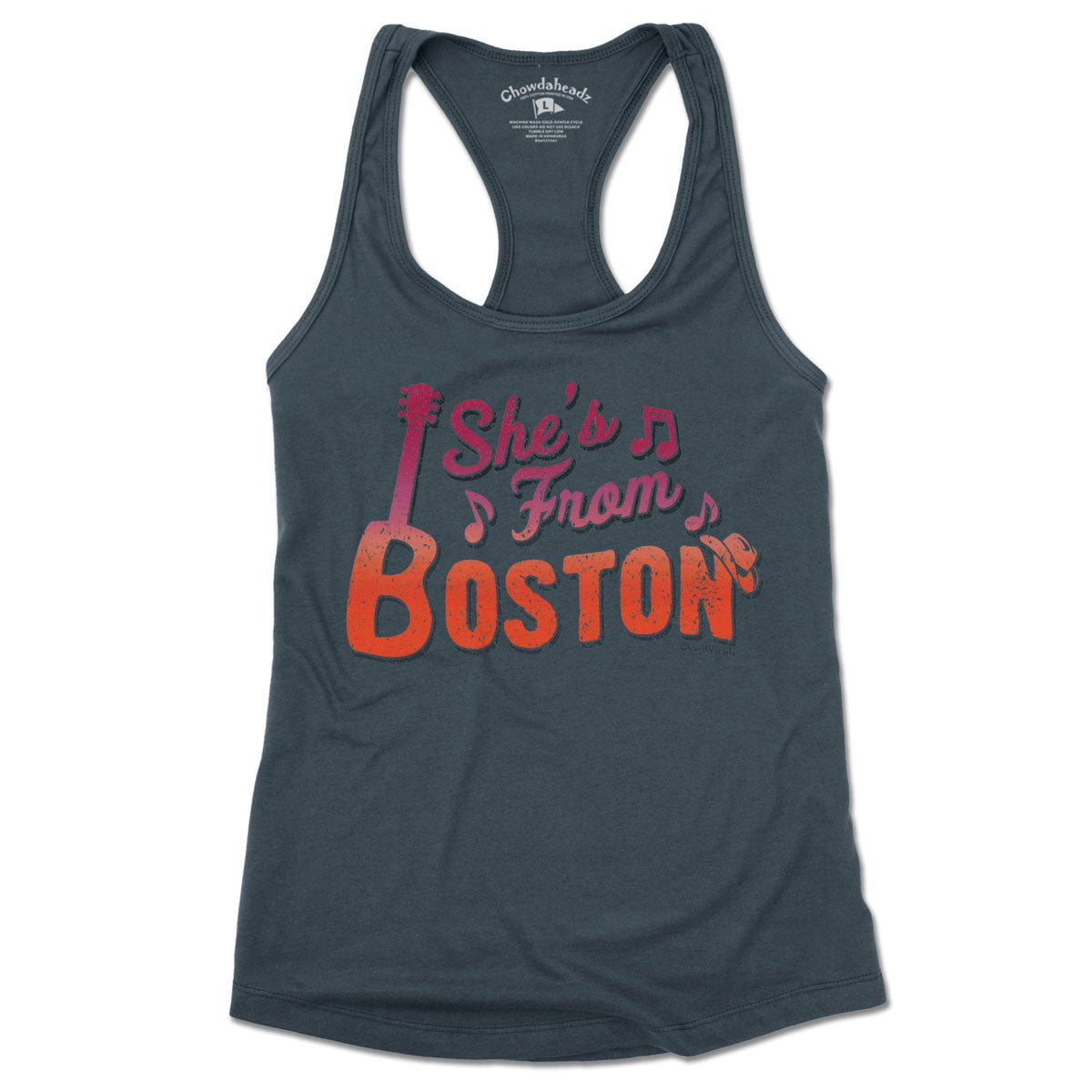 She's From Boston Women's Tank Top - Chowdaheadz