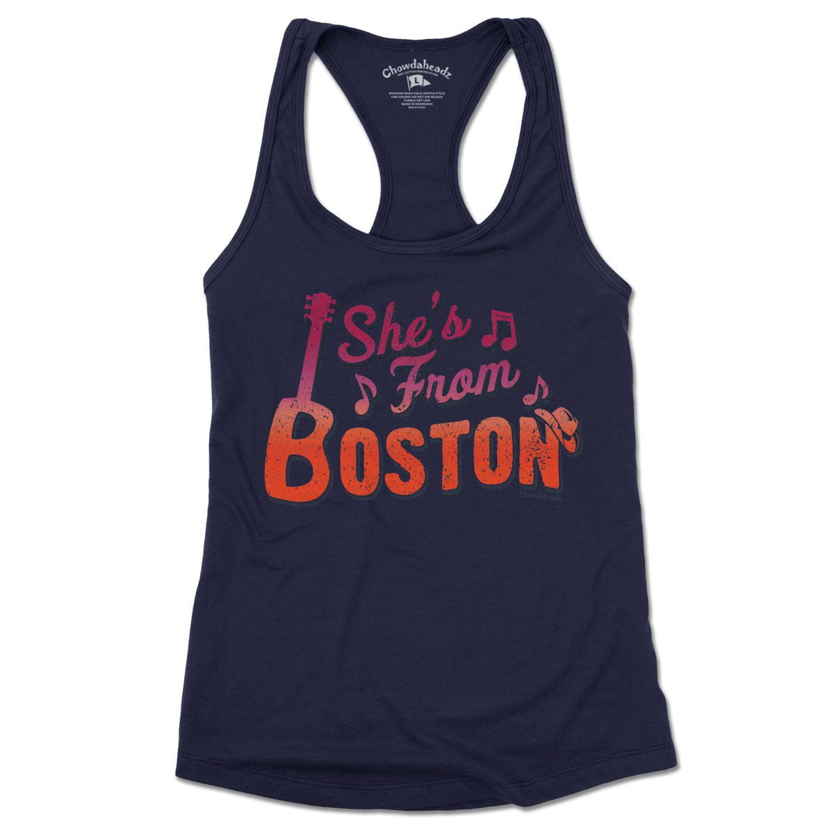 She's From Boston Women's Tank Top - Chowdaheadz