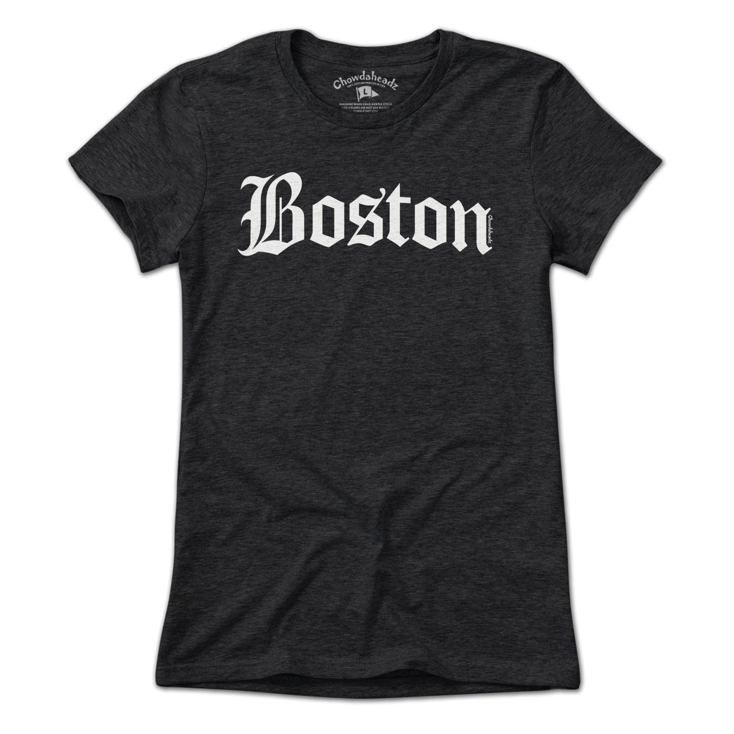 Old Boston Script T-Shirt - Chowdaheadz