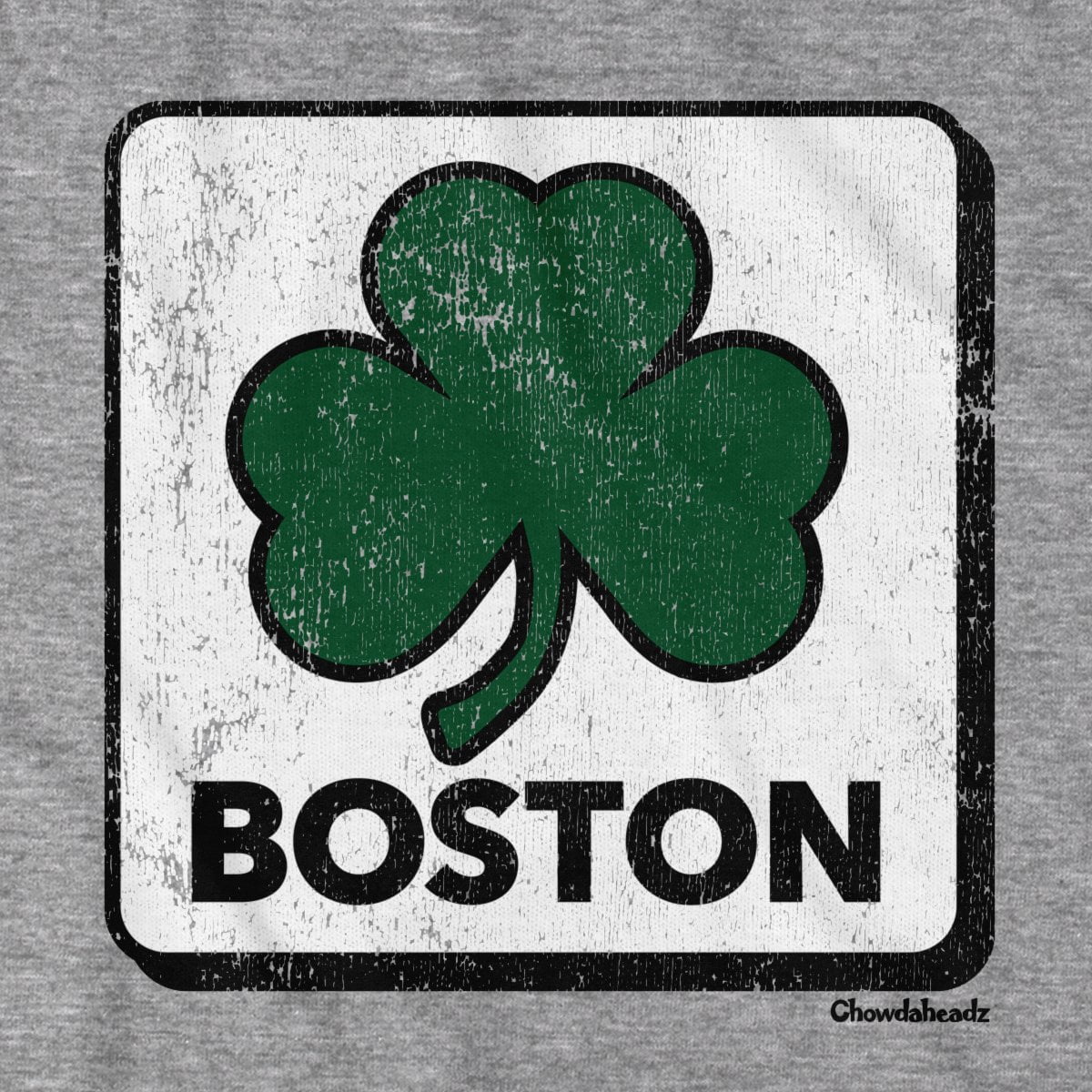 Vintage Shamrock Sign T-shirt - Chowdaheadz