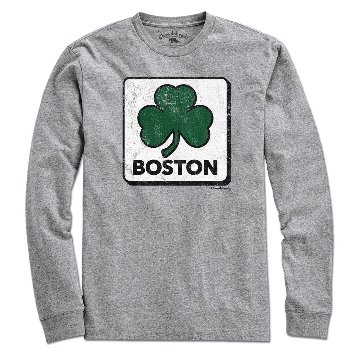 Vintage Shamrock Sign T-shirt - Chowdaheadz