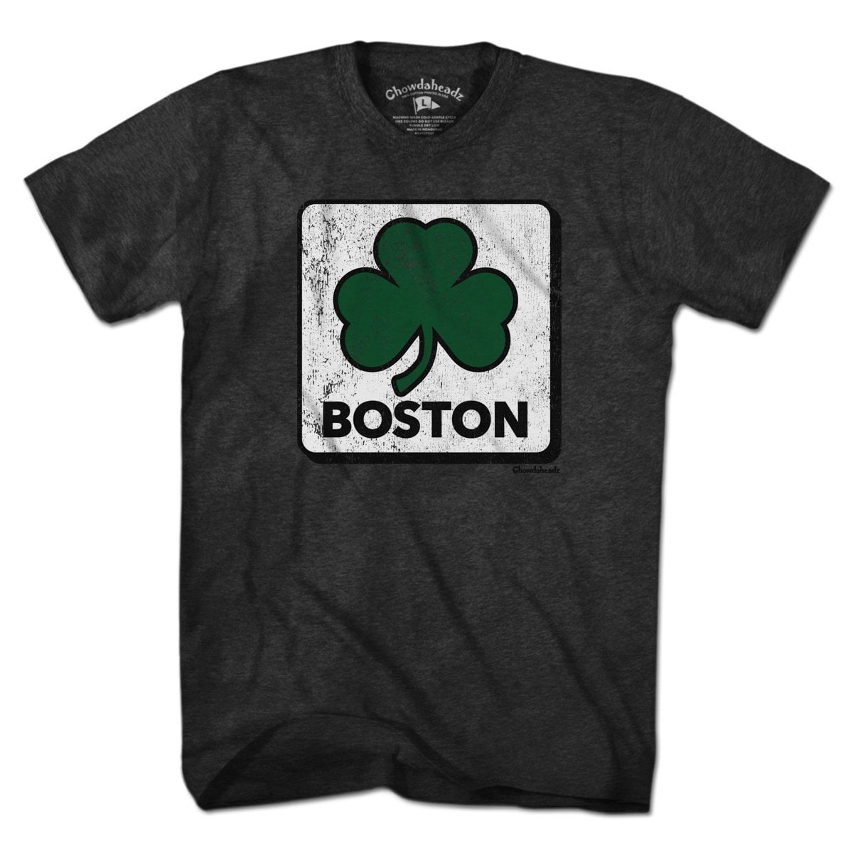 Vintage Shamrock Sign T-shirt - Chowdaheadz