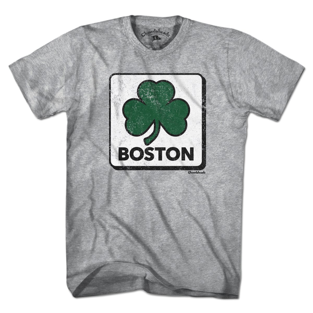 Vintage Shamrock Sign T-shirt - Chowdaheadz