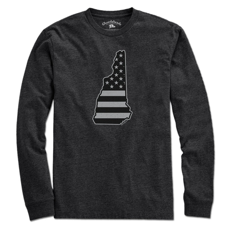 New Hampshire USA Blackout T-Shirt - Chowdaheadz