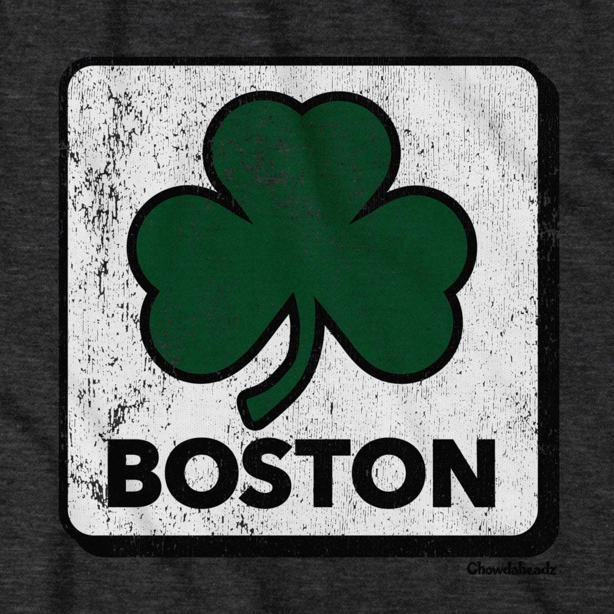 Vintage Shamrock Sign Tailgater Hoodie - Chowdaheadz