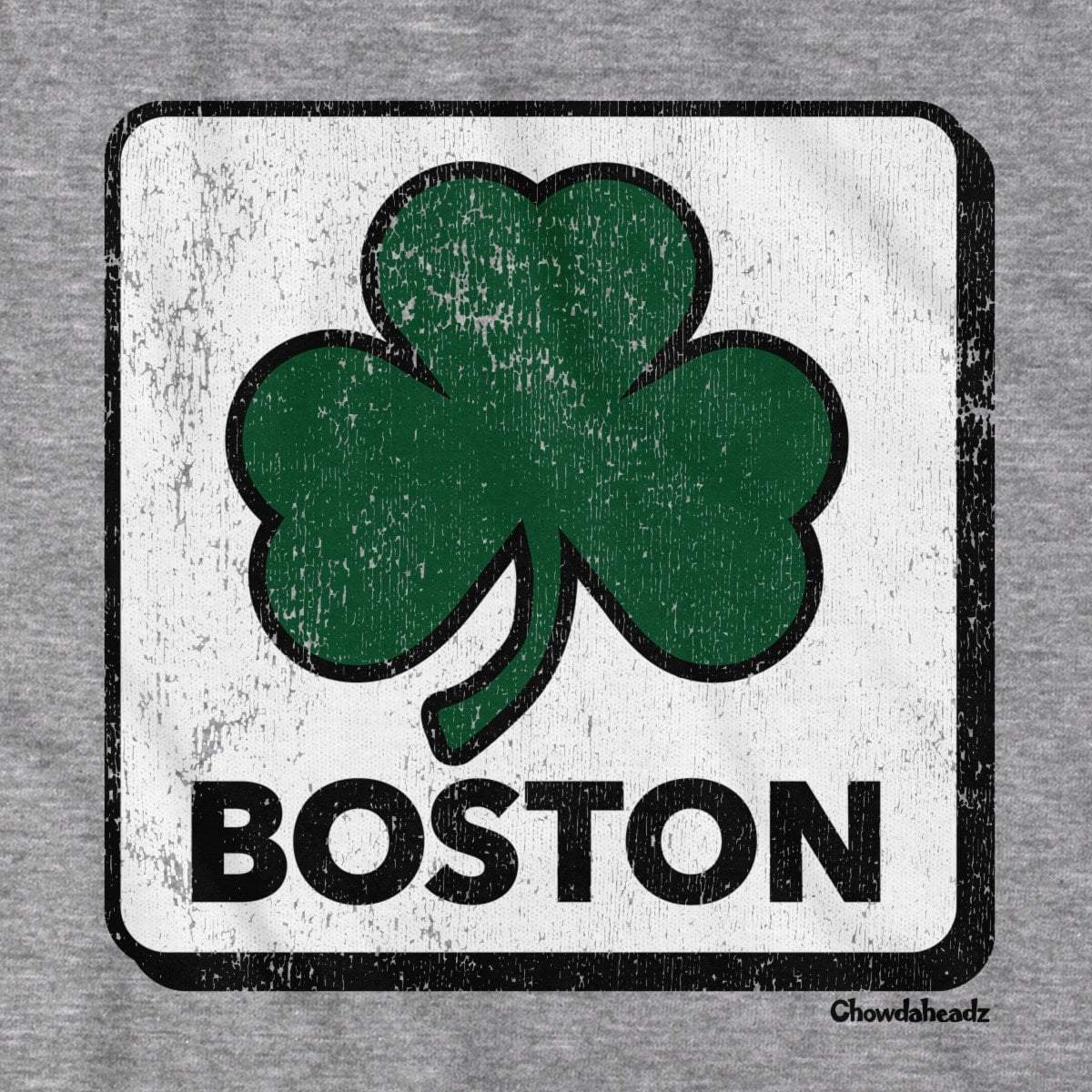 Vintage Shamrock Sign Tailgater Hoodie - Chowdaheadz