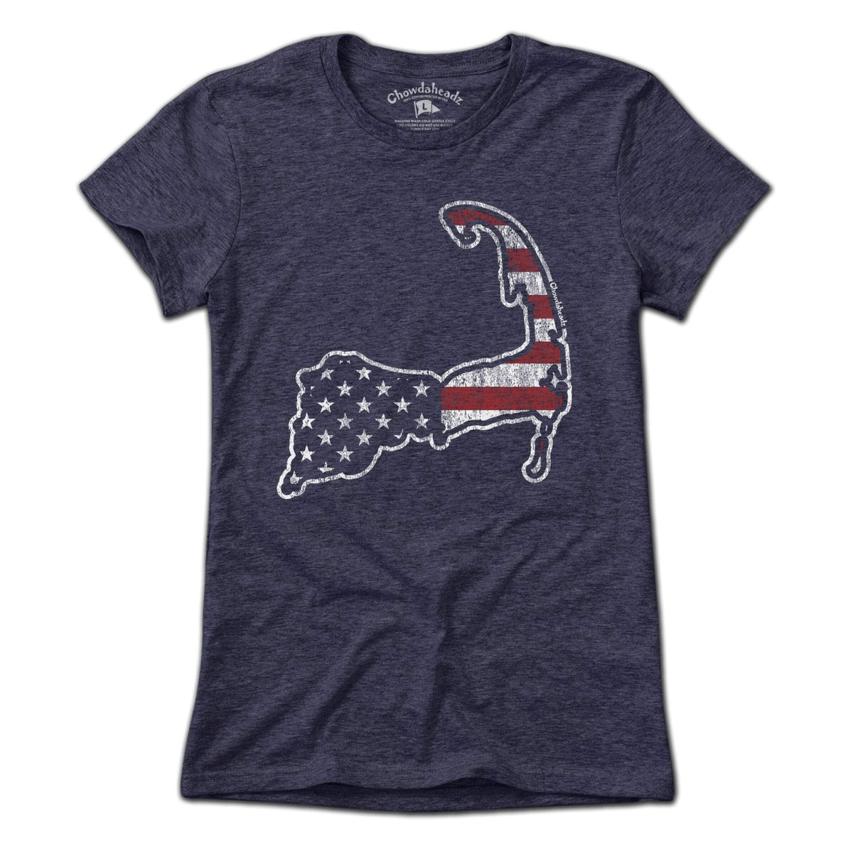 Cape Cod America t-shirt in alternate colorway — July 4th Cape gift