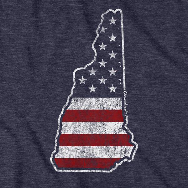 New Hampshire USA T-Shirt - Chowdaheadz