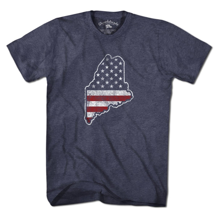 American "Maineiac" USA T-Shirt - Chowdaheadz