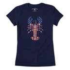 Lobstah 'Merica T-shirt - Chowdaheadz