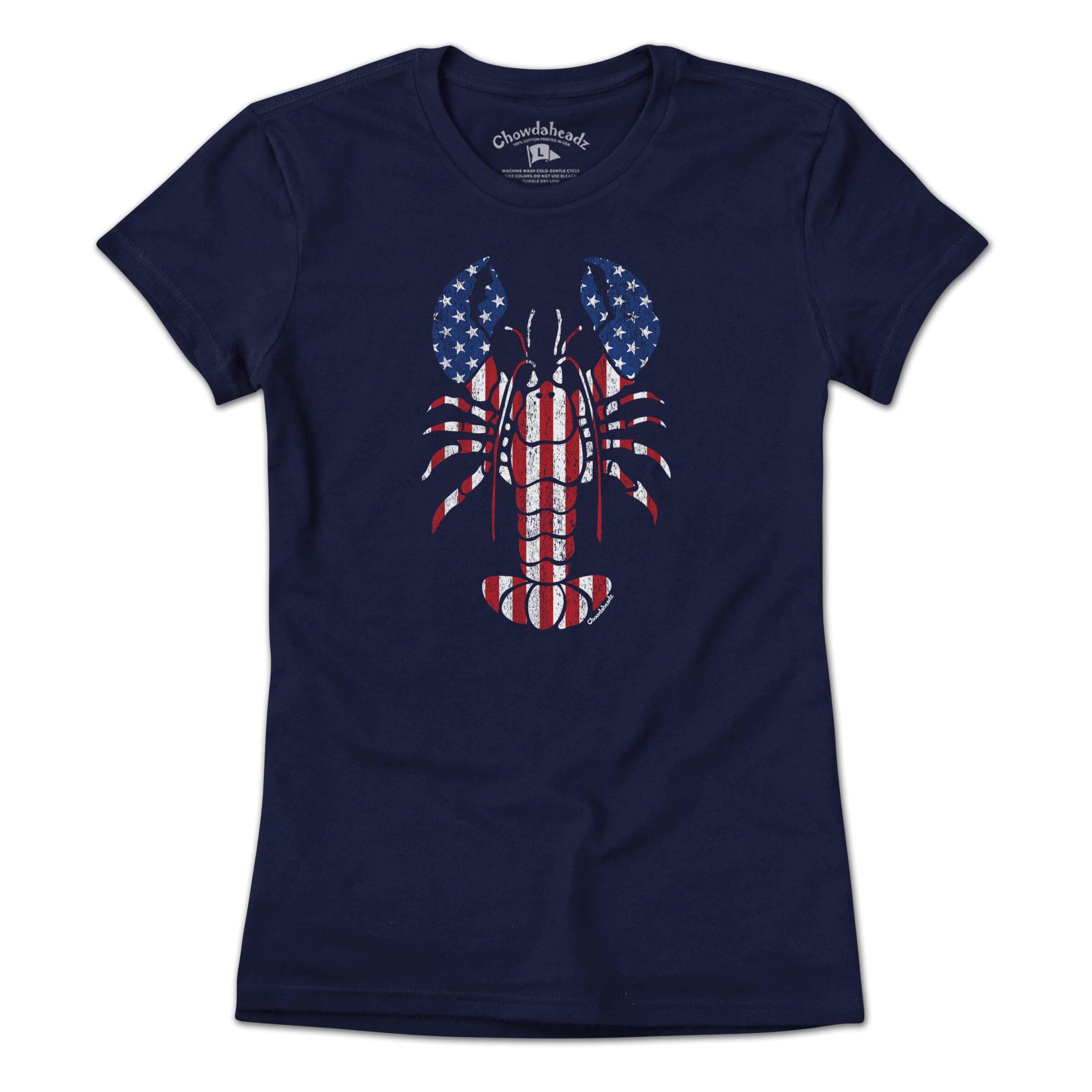 Lobstah 'Merica T-shirt - Chowdaheadz