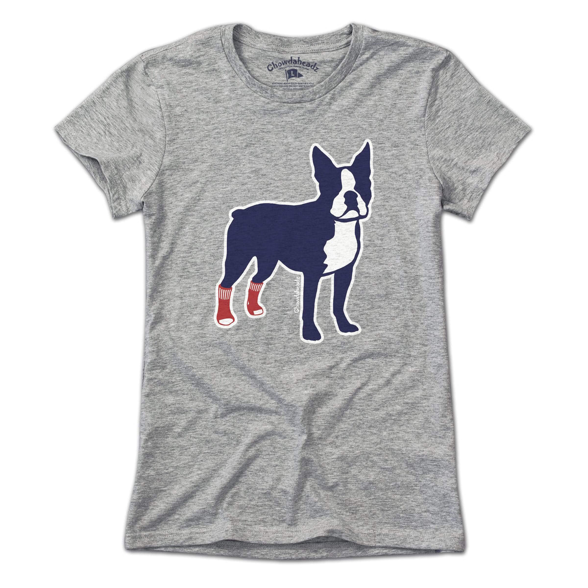 Socks on Boston Terrier T-Shirt - Chowdaheadz