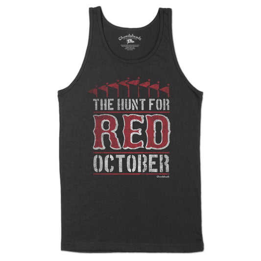 The Hunt for Red Soxtober Men's Tank Top - Chowdaheadz