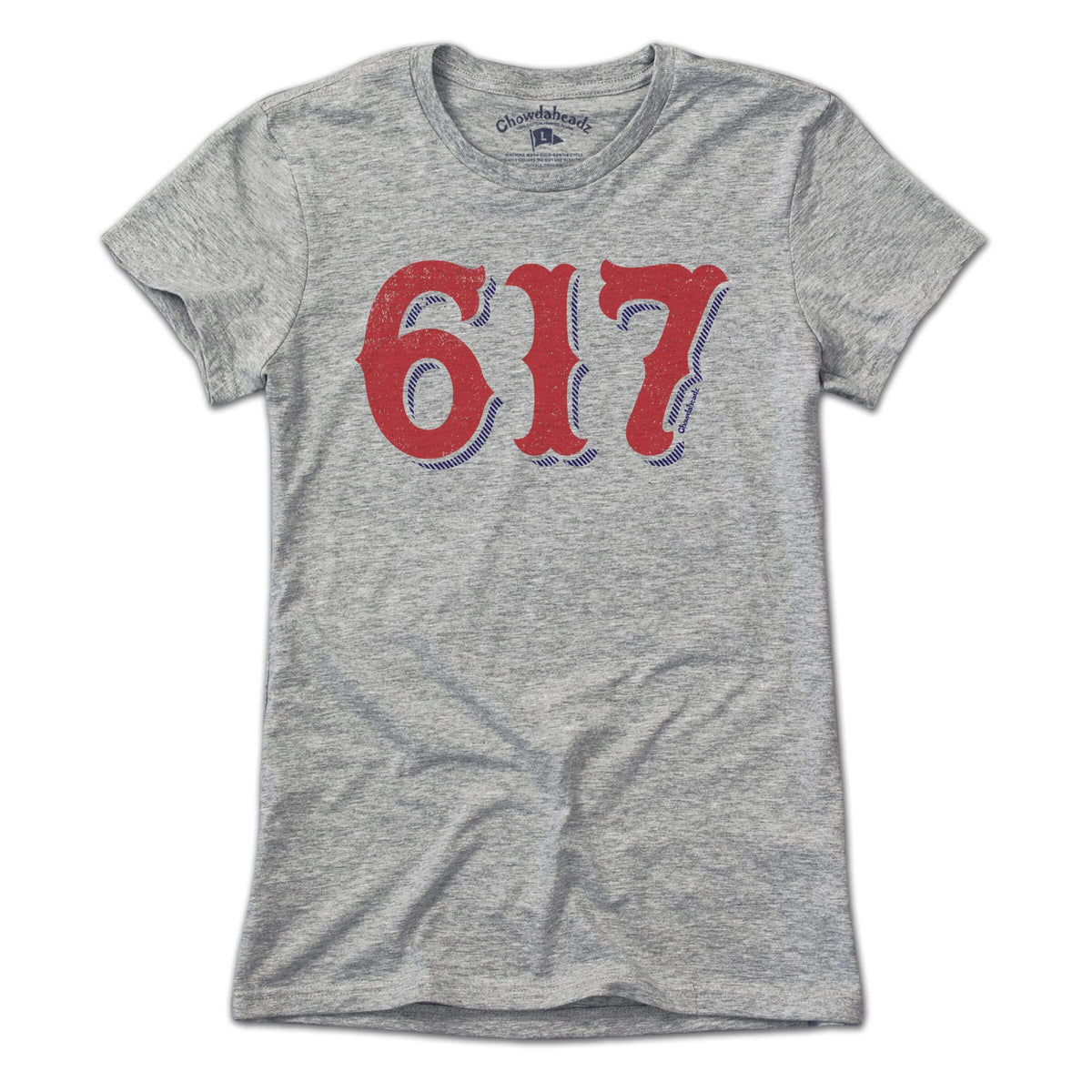 617 Boston Area Code T-Shirt - Chowdaheadz