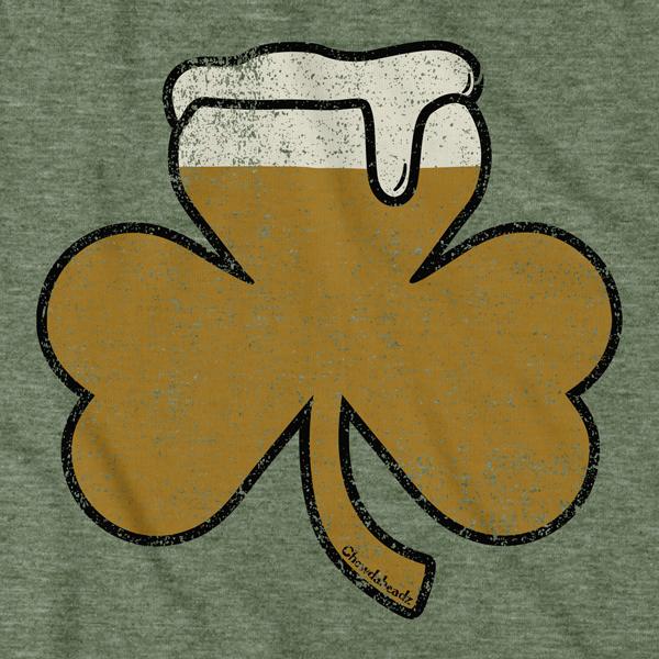 Shamrock On Tap T-Shirt - Chowdaheadz