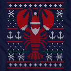 Boston Lobstah Ugly Holiday Sweater T-Shirt - Chowdaheadz