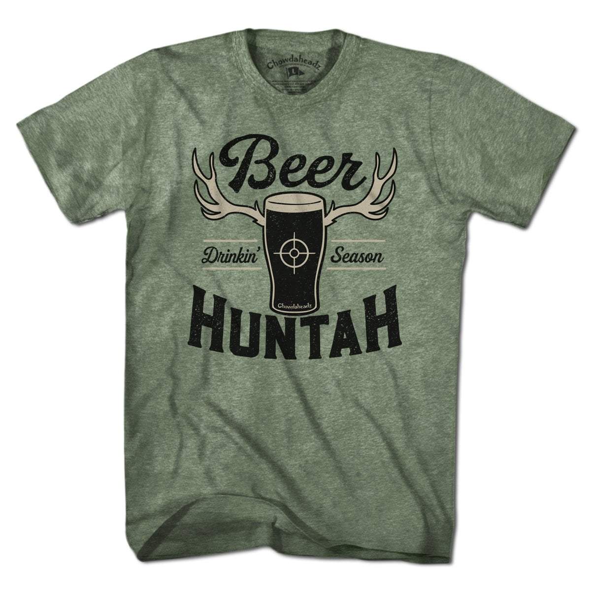 Boston Beer Huntah T-Shirt - Chowdaheadz
