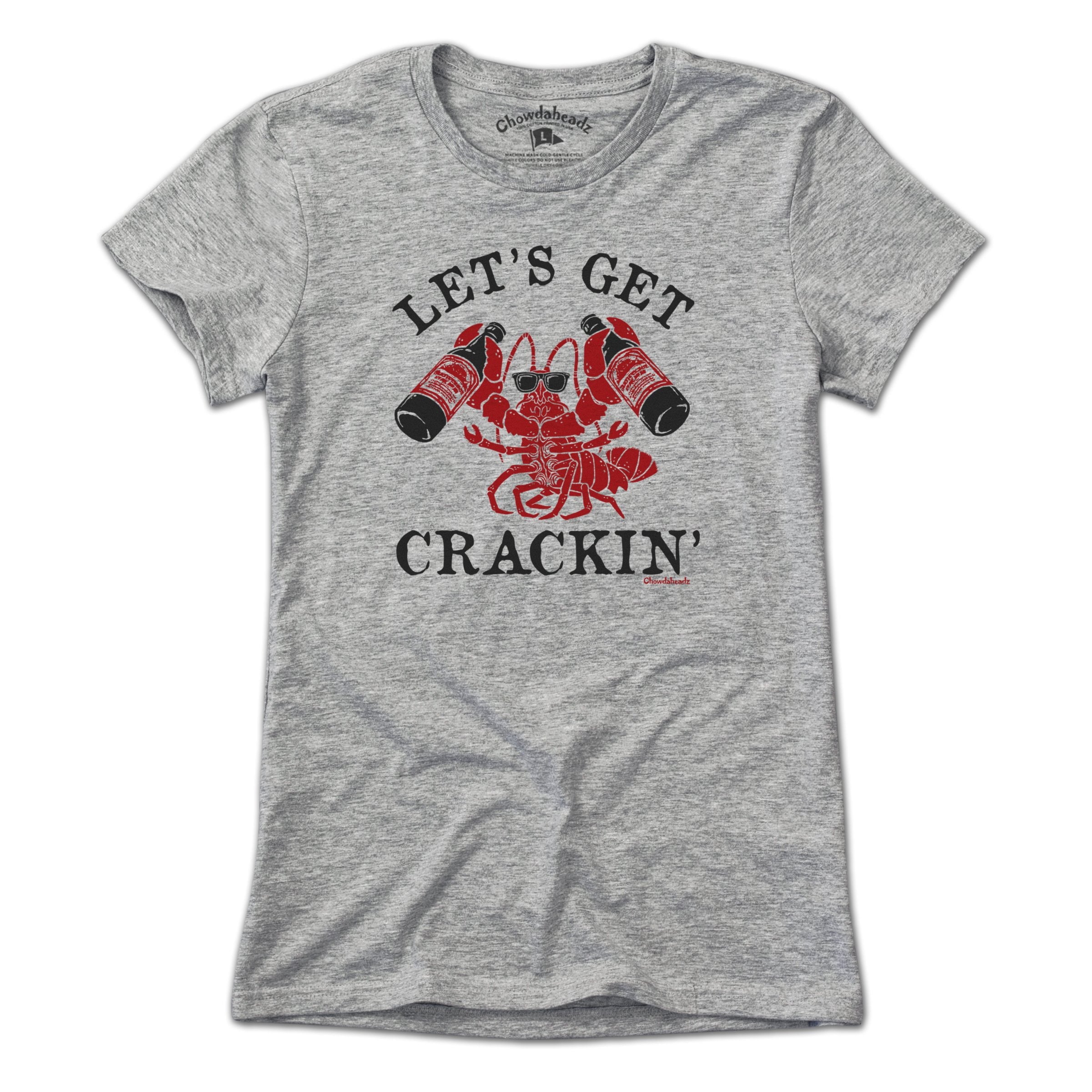 Let's Get Crackin' Lobstah T-Shirt - Chowdaheadz