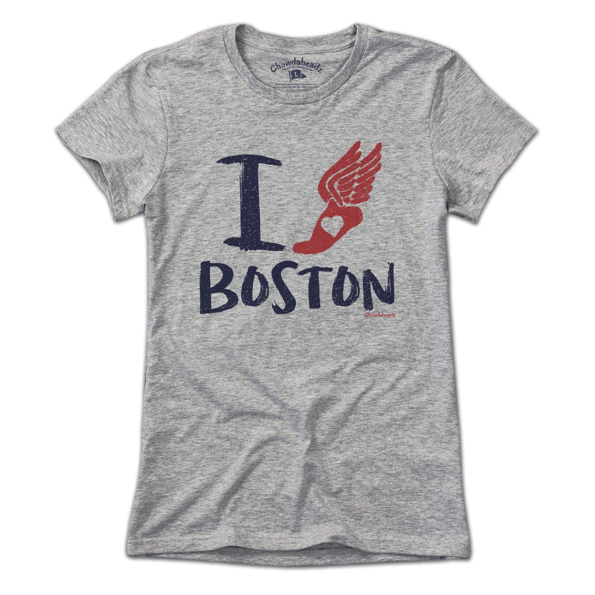 I Run Boston T-Shirt - Chowdaheadz