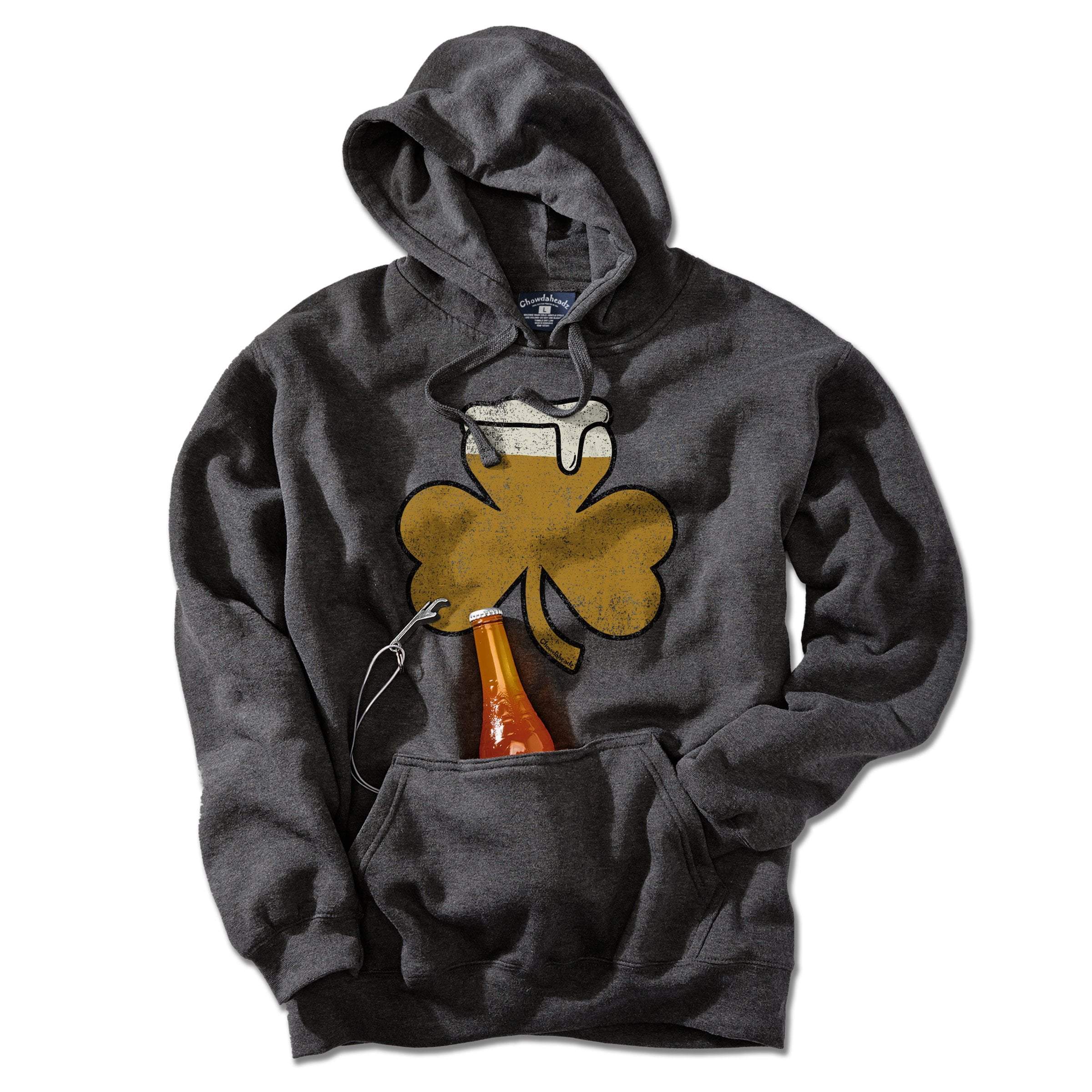 Shamrock On Tap Tailgater Hoodie - Chowdaheadz
