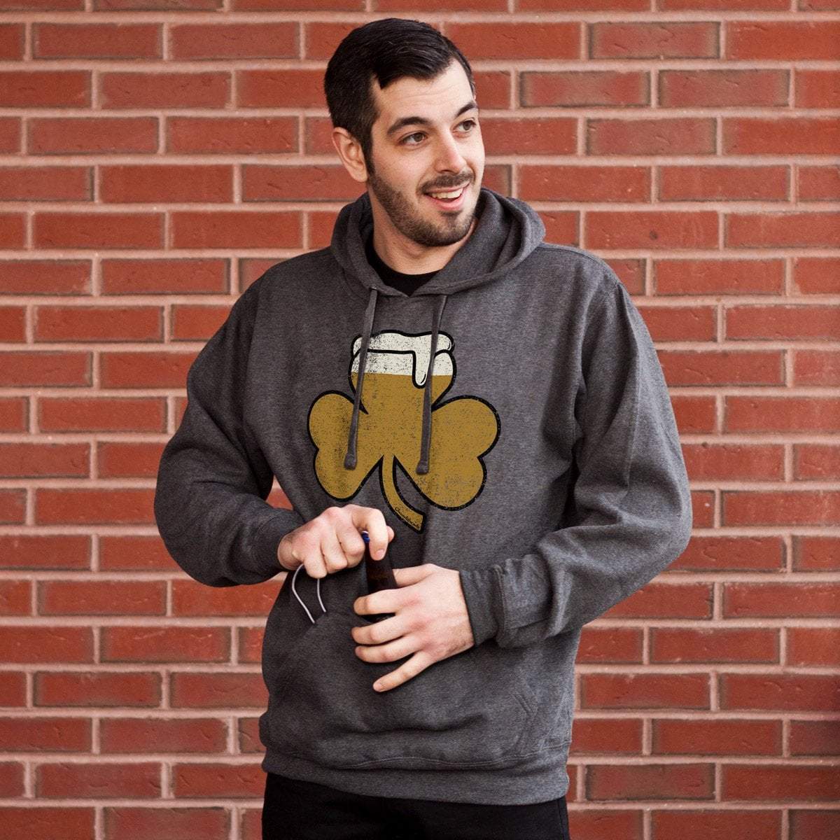 Shamrock On Tap Tailgater Hoodie - Chowdaheadz