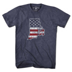 Rhode Island USA T-Shirt - Chowdaheadz