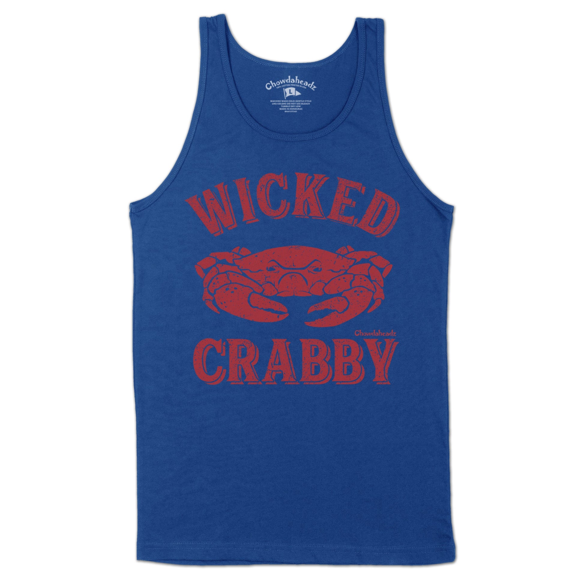 Wicked Crabby Men's Tank Top - Chowdaheadz