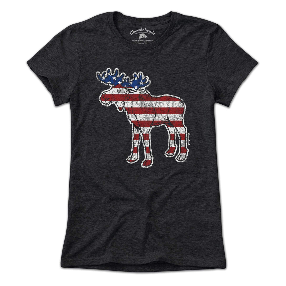 Merica Moose T-Shirt - Chowdaheadz