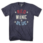 Red Wine and Blue T-Shirt - Chowdaheadz