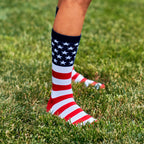 Stars & Stripes USA Crew Socks - Chowdaheadz