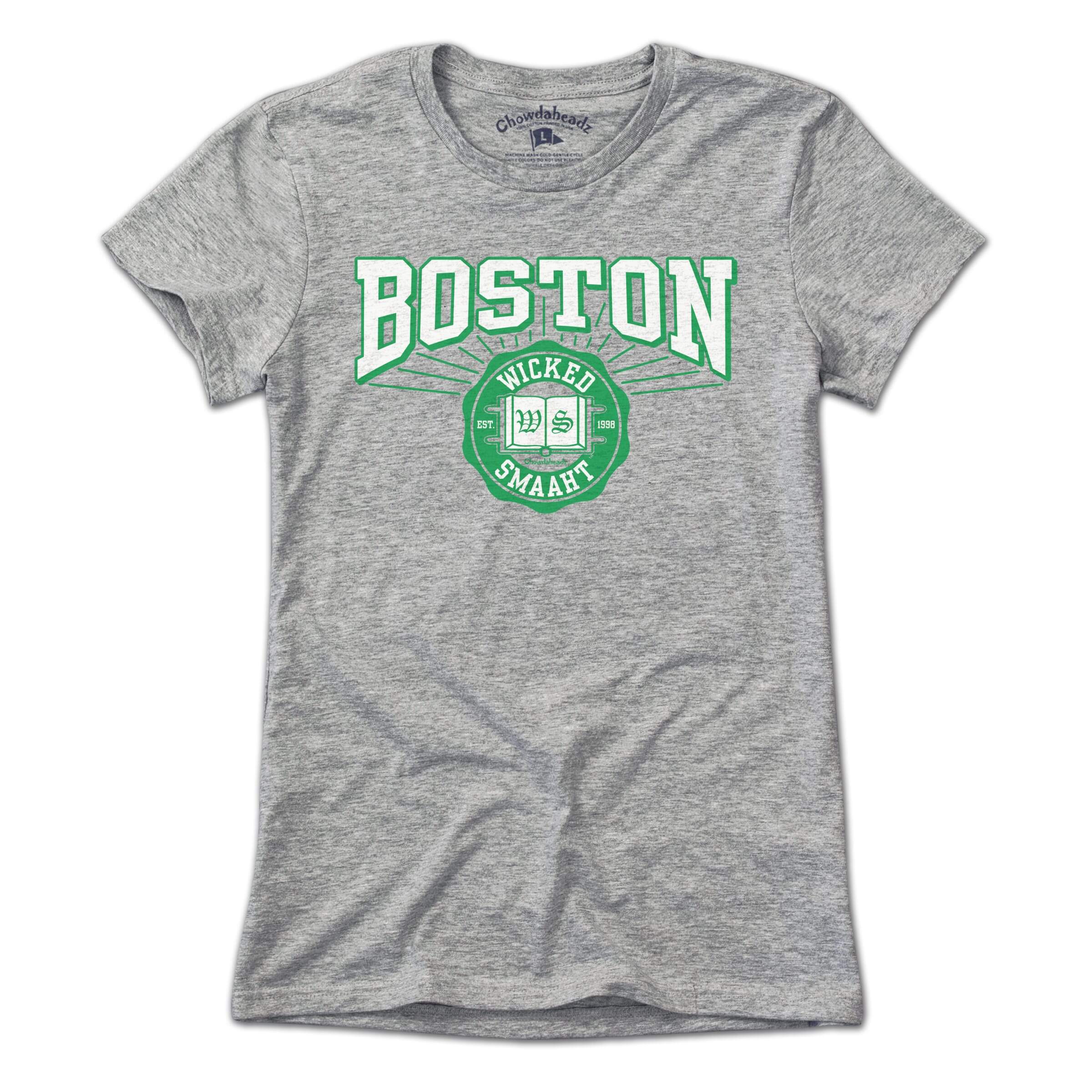 Boston Wicked Smaaht Seal T-Shirt - Chowdaheadz