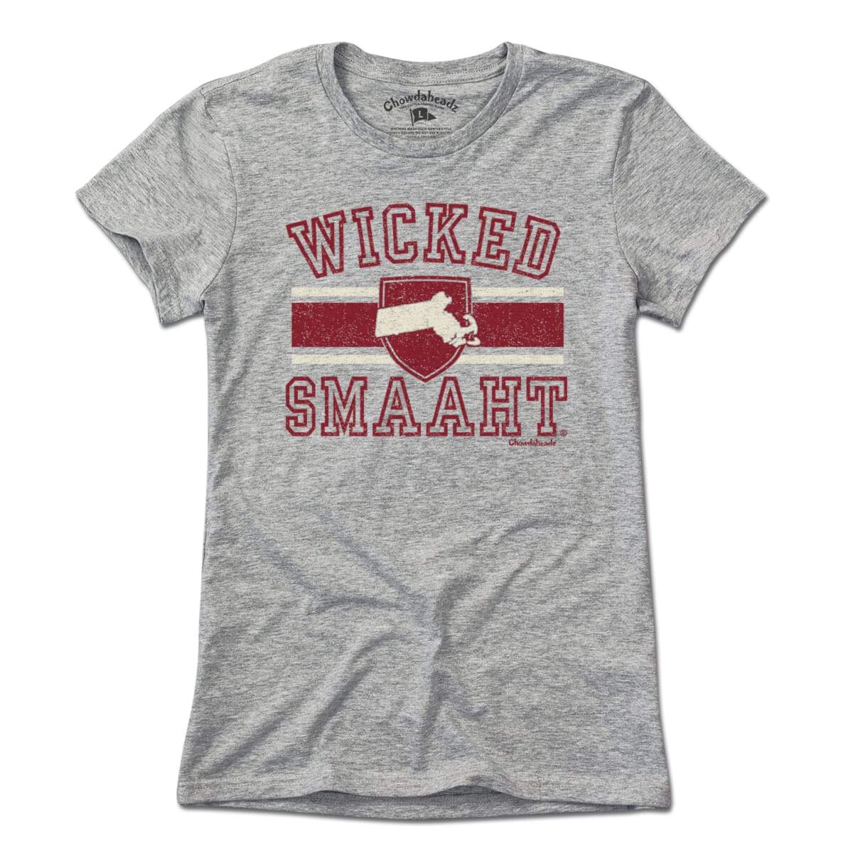 Wicked Smaaht University Massachusetts T-Shirt - Chowdaheadz