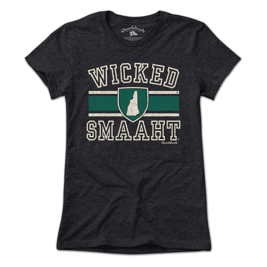 Wicked Smaaht University New Hampshire T-Shirt - Chowdaheadz