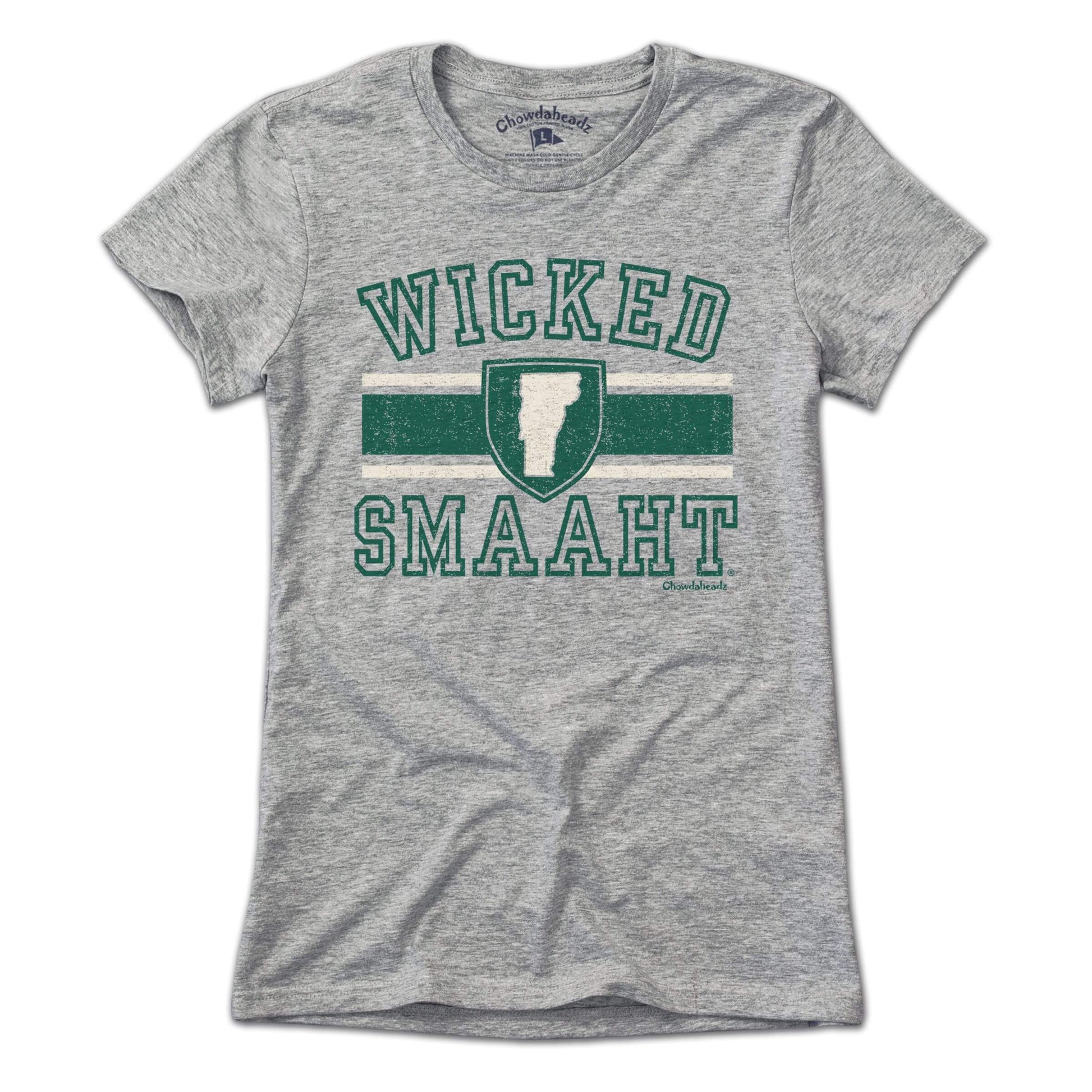 Wicked Smaaht University Vermont T-Shirt - Chowdaheadz