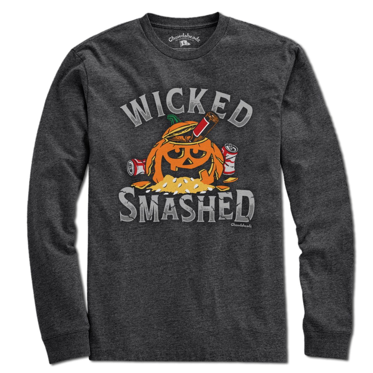 Wicked Smashed Pumpkin T-Shirt - Chowdaheadz