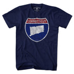 Connecticut Highway Sign T-Shirt - Chowdaheadz