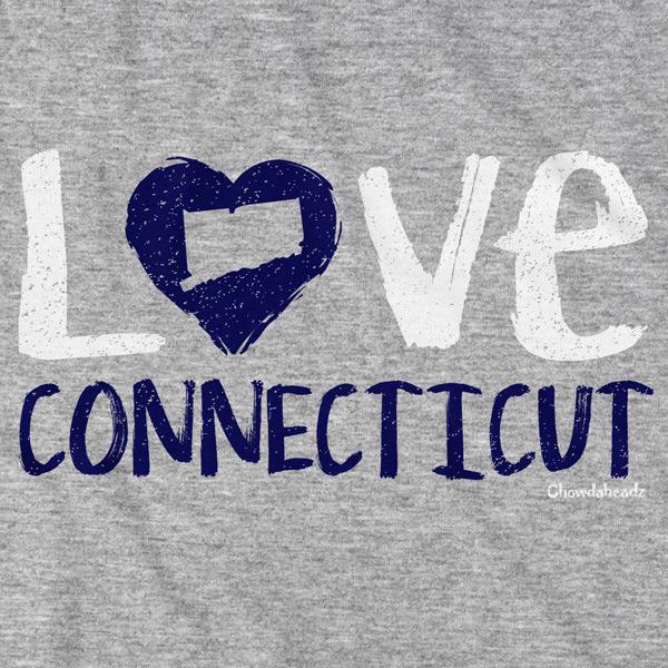 Love Connecticut T-Shirt - Chowdaheadz