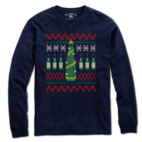 Beer Tree Ugly Holiday Sweater T-Shirt - Chowdaheadz