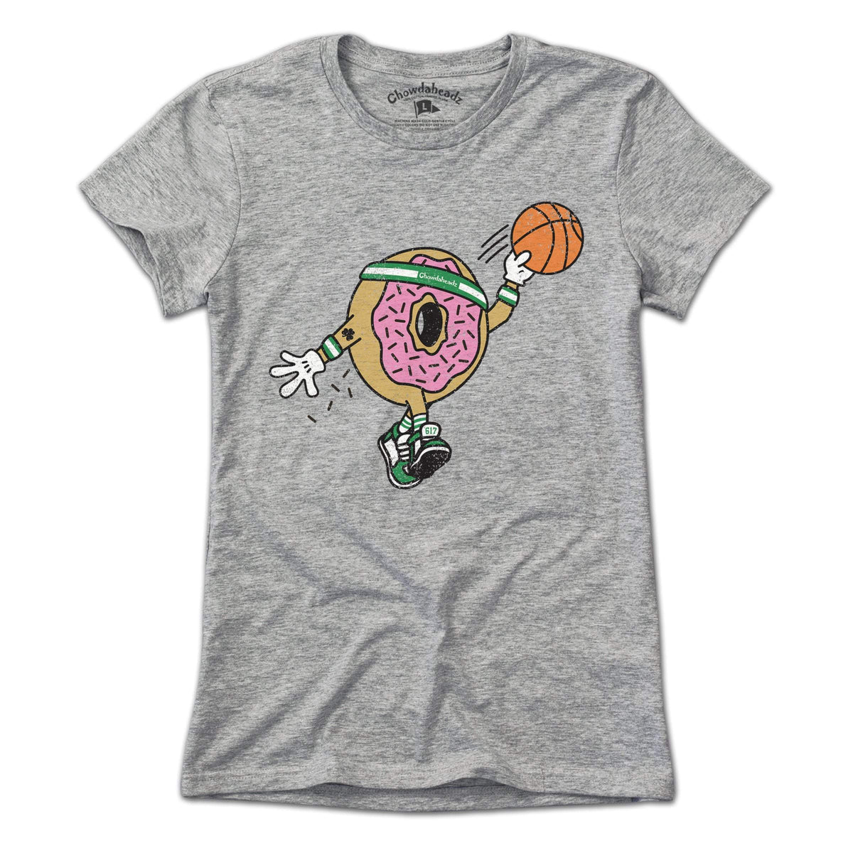 Dunking Doughnut T-Shirt - Chowdaheadz