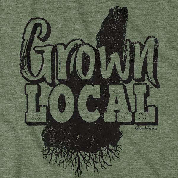 Grown Local New Hampshire T-Shirt - Chowdaheadz