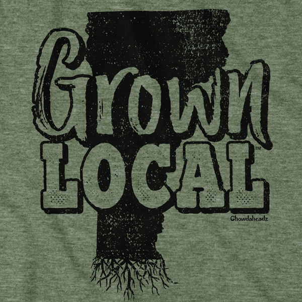 Grown Local Vermont T-Shirt - Chowdaheadz
