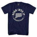 Born Into It Connecticut T-Shirt - Chowdaheadz
