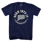 Born Into It Connecticut T-Shirt - Chowdaheadz